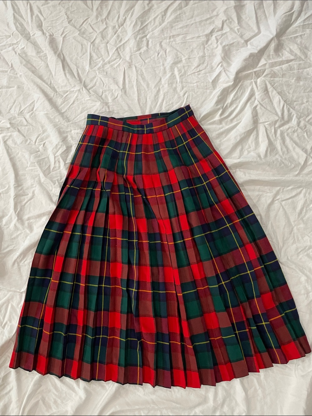 Kilt Red & Green Plaid - Picture 4 of 6